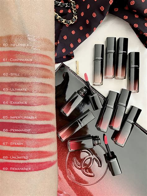 chanel rouge allure laque swatch|chanel rouge allure gloss 13.